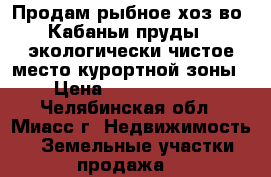 Продам рыбное хоз-во “Кабаньи пруды“- экологически чистое место курортной зоны › Цена ­ 15 000 000 - Челябинская обл., Миасс г. Недвижимость » Земельные участки продажа   